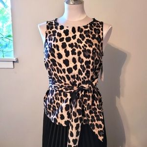 Zara Animal Print Top